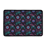 Purple And Blue Dream Catcher Print Kitchen Mat