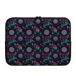 Purple And Blue Dream Catcher Print Laptop Sleeve