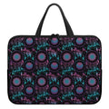 Purple And Blue Dream Catcher Print Laptop Sleeve With Handle