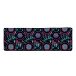 Purple And Blue Dream Catcher Print Long Kitchen Mat