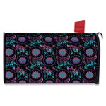 Purple And Blue Dream Catcher Print Mailbox Cover