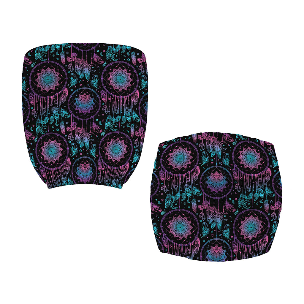 Purple And Blue Dream Catcher Print Office Chair Cover