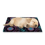 Purple And Blue Dream Catcher Print Pet Cooling Mat Cover
