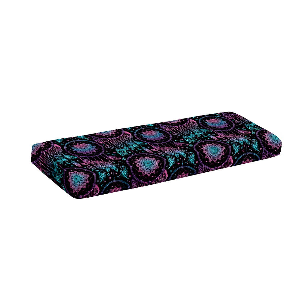 Purple And Blue Dream Catcher Print Piano Keyboard Cover