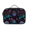Purple And Blue Dream Catcher Print Portable Lunch Bag