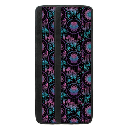 Purple And Blue Dream Catcher Print Refrigerator Handle Covers