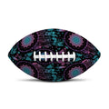 Purple And Blue Dream Catcher Print Rugby Ball