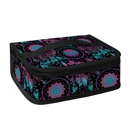 Purple And Blue Dream Catcher Print Small Lunch Bag