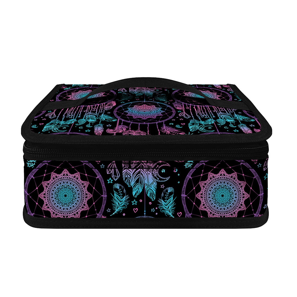 Purple And Blue Dream Catcher Print Small Lunch Bag