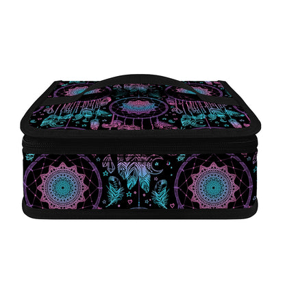 Purple And Blue Dream Catcher Print Small Lunch Bag
