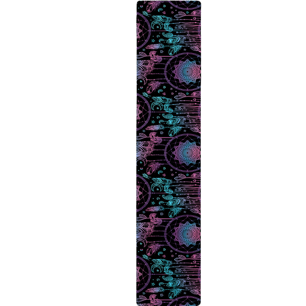 Purple And Blue Dream Catcher Print Table Runner