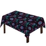 Purple And Blue Dream Catcher Print Tablecloth