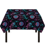 Purple And Blue Dream Catcher Print Tablecloth