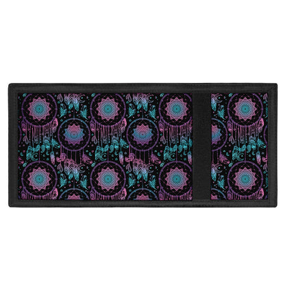 Purple And Blue Dream Catcher Print Trifold Wallet