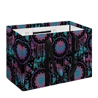Purple And Blue Dream Catcher Print Utility Tote Bag