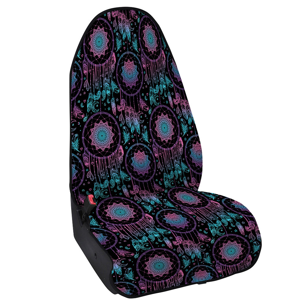 Purple And Blue Dream Catcher Print Waterproof Car Seat Cover