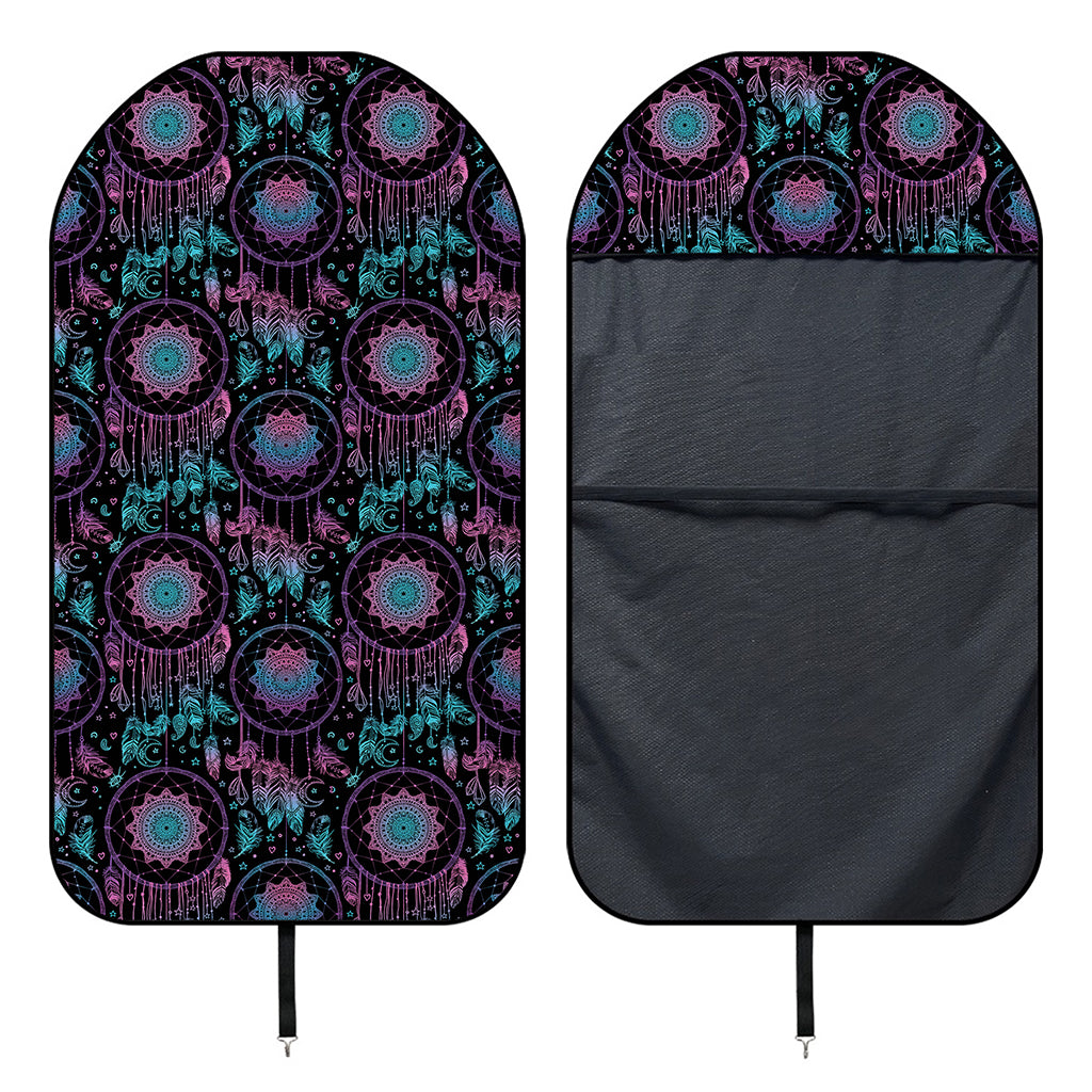 Purple And Blue Dream Catcher Print Waterproof Car Seat Cover