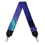 Purple And Blue Kaleidoscope Print Bag Strap
