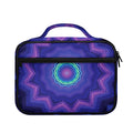 Purple And Blue Kaleidoscope Print Briefcase Bible Bag