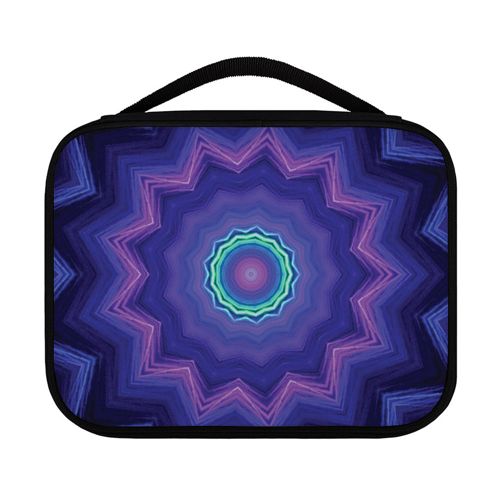 Purple And Blue Kaleidoscope Print Classic Bible Case