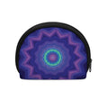 Purple And Blue Kaleidoscope Print Coin Purse