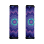 Purple And Blue Kaleidoscope Print Handle Covers