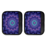 Purple And Blue Kaleidoscope Print Handle Covers