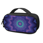 Purple And Blue Kaleidoscope Print Insulin Cooler Travel Case