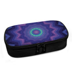 Purple And Blue Kaleidoscope Print Insulin Cooler Travel Case