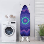 Purple And Blue Kaleidoscope Print Ironing Board Cover