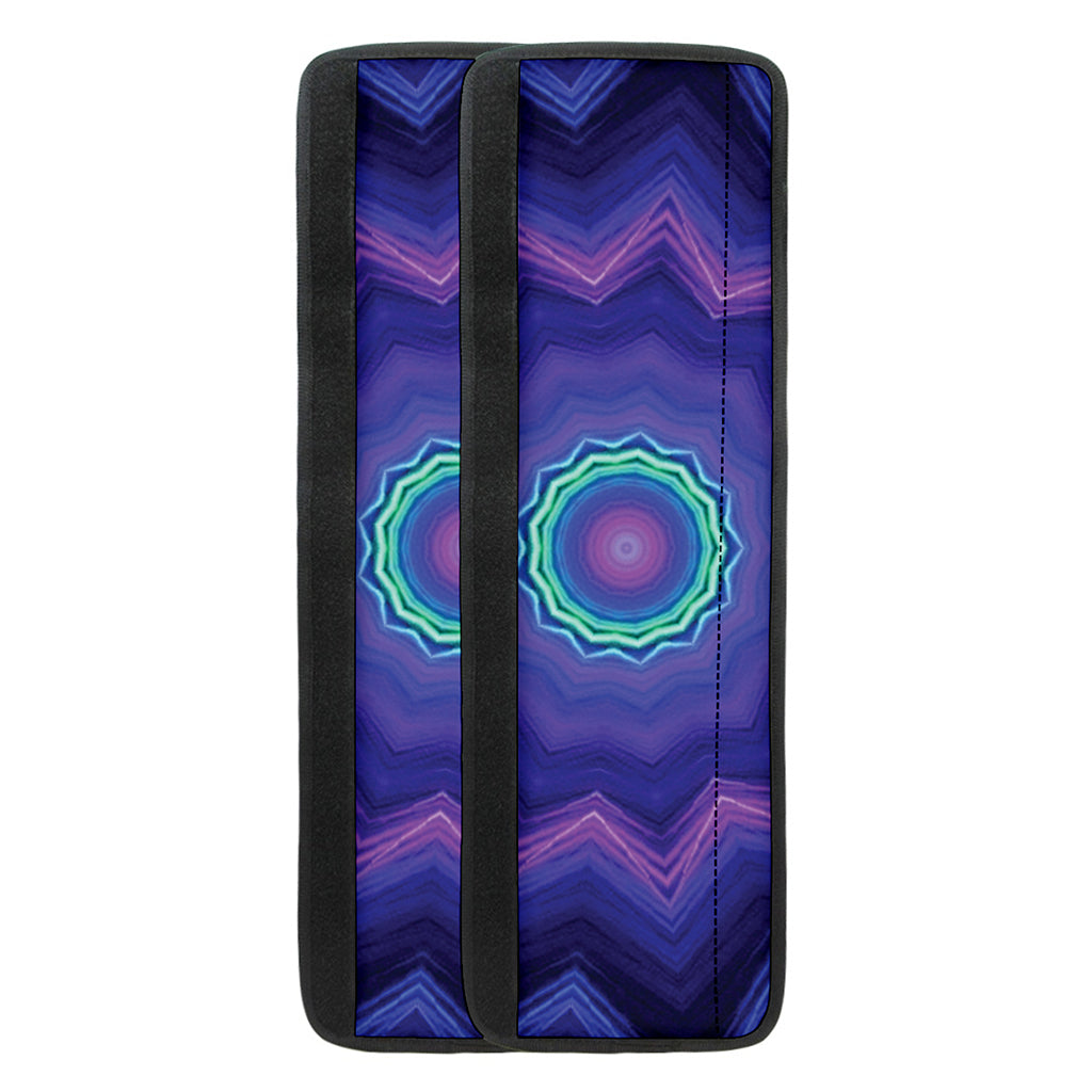 Purple And Blue Kaleidoscope Print Refrigerator Handle Covers
