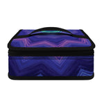 Purple And Blue Kaleidoscope Print Small Lunch Bag