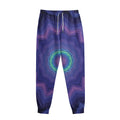 Purple And Blue Kaleidoscope Print Sweatpants