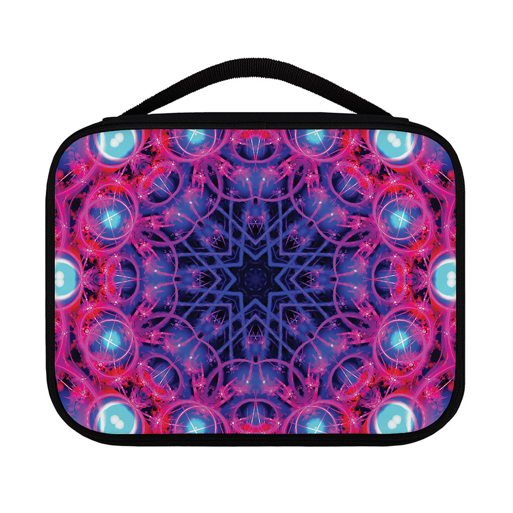 Purple And Blue Light Mandala Print Classic Bible Case