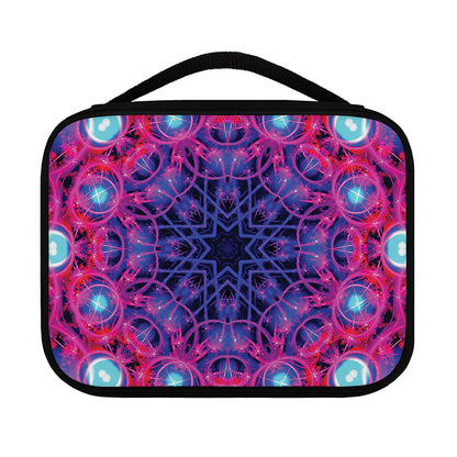 Purple And Blue Light Mandala Print Classic Bible Case