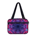 Purple And Blue Light Mandala Print Double Strap Bible Bag