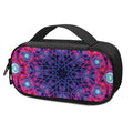 Purple And Blue Light Mandala Print Portable Cooler Travel Case