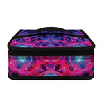 Purple And Blue Light Mandala Print Small Lunch Bag