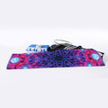 Purple And Blue Light Mandala Print Sports Towel