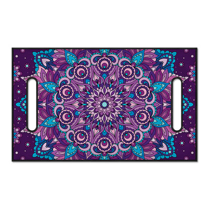 Purple And Blue Mandala Print Golf Cart Seat Cover