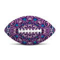 Purple And Blue Mandala Print Rugby Ball