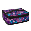 Purple And Blue Mandala Print Small Lunch Bag