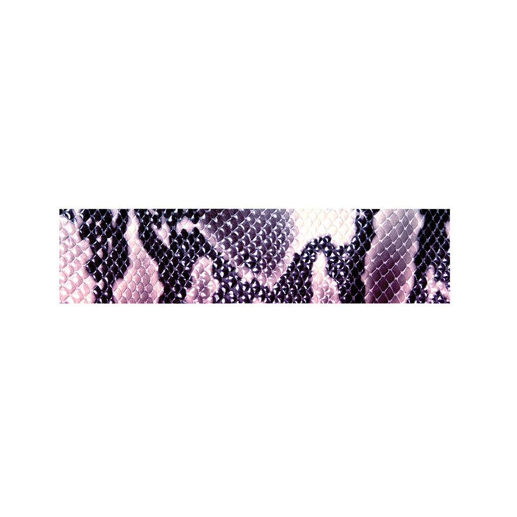 Purple And Blue Snakeskin Print Bed Runner