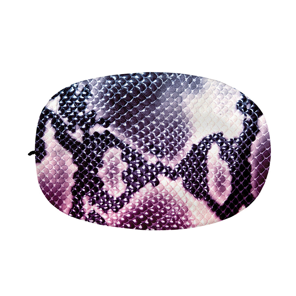 Purple And Blue Snakeskin Print Car Side Mirror Covers