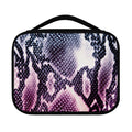 Purple And Blue Snakeskin Print Classic Bible Case