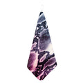 Purple And Blue Snakeskin Print Hand Towel