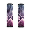Purple And Blue Snakeskin Print Handle Covers
