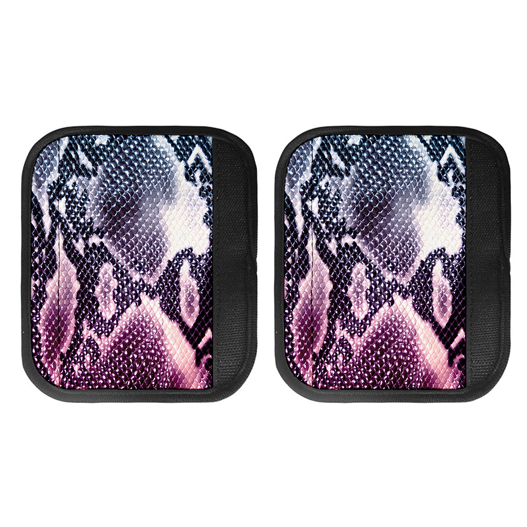 Purple And Blue Snakeskin Print Handle Covers