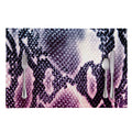 Purple And Blue Snakeskin Print Placemat