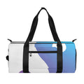 Purple And Blue Yin Yang Print Gym Bag